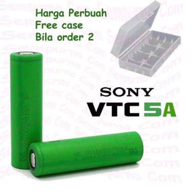 Baterai Lion 18650 VTC 4 5 6 7 A VTC5A