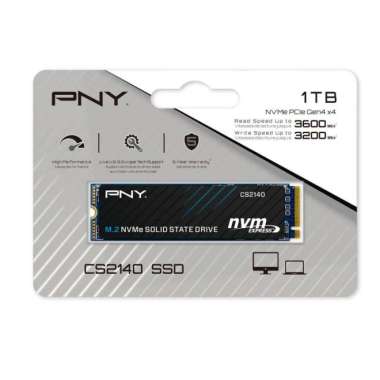 PNY SSD NVME 1TB CS2140 PCIE Gen 4x4 3x4 M.2 2280 HIGH SPEED