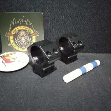 MOUNTING TELESKOP CANIS LATRANS OD25 OD30 OEM / MONTING TELESKOP DOBEL BAUT REL11 REL22 OD25 REL11 P