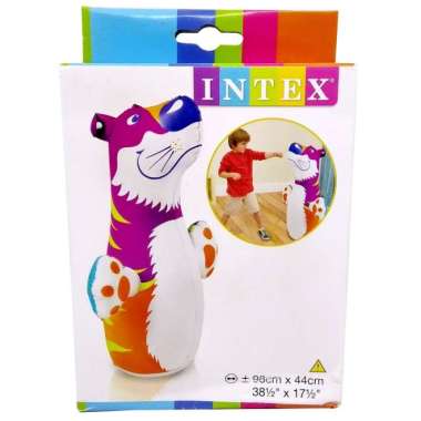 Intex Samsak Animal Bop Bags Mainan Anak Balon Tinju Dinosaurus warna