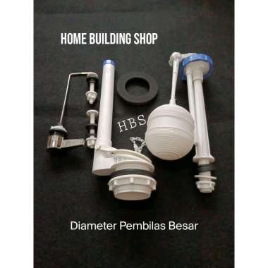 pelampung/dalaman closet komplit set-engkol samping-spare part closet