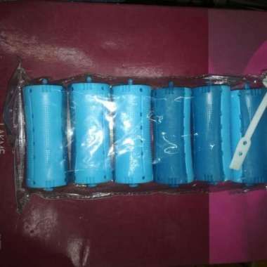 rotto roll keriting rambut salon ukuran L isi 6