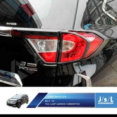 Honda BRV Garnish Lampu Belakang / Tail Lamp Garnish Carbontivo