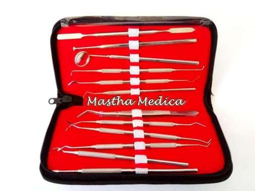 Instrument Alat-Alat Dental Kit Set / Alat Perawatan gigi Dokter Gigi