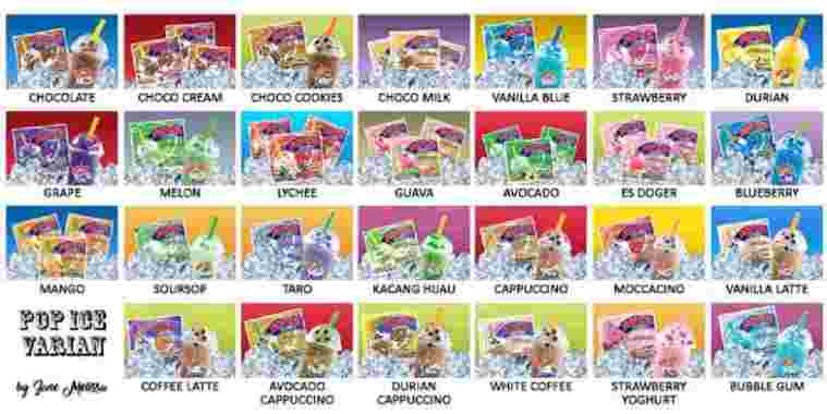 POP ICE All Variant Lychee