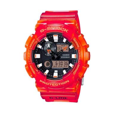 Jam Tangan Casio G-Shock GAX-100MSA-4ADR Original Murah MERAH