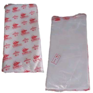 plastik pp bening tebal 15x30 es/minyak 1kg