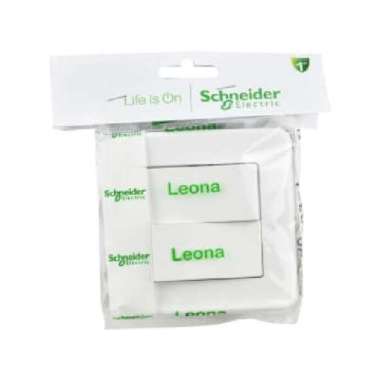 Schneider Saklar Leona 2 Gang 2 Way