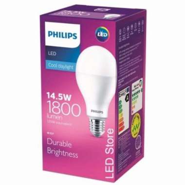 LAMPU LED PHILIPS 14.5WATT 14,5 WATT 14.5 WATT PUTIH