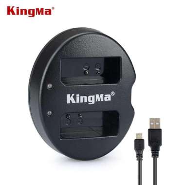 Kingma Charger Baterai 2 Slot Canon 1100D 1200D LP-E10