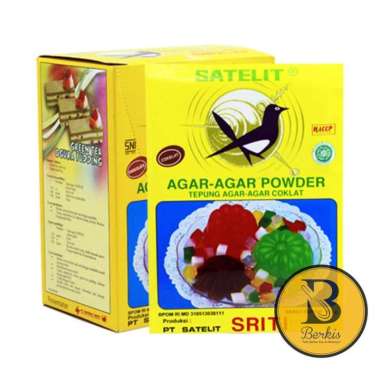 Agar Agar Satelit Sriti Coklat 6,5 Gr