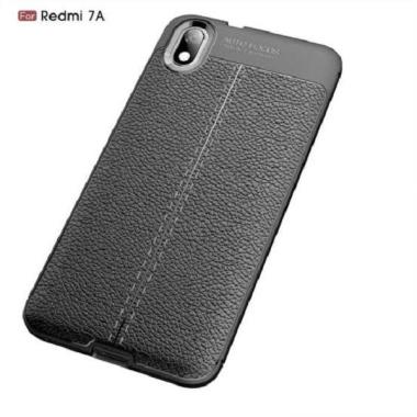 OEM Armor Texture TPU Casing for Xiaomi Redmi 7A - Xiaomi Redmi 7A 01 HITAM