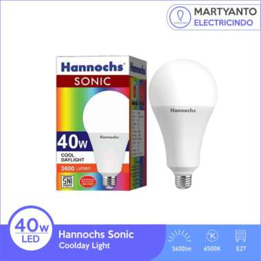 Hannochs Sonic Lampu LED 40 Watt Warna Putih