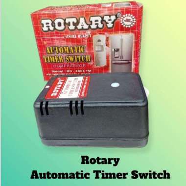 Automatic Timer Switch Rotary / Timer Kulkas & Dispenser Single Output Ori