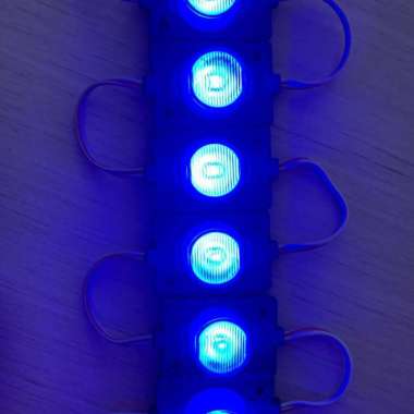Led modul 1 mata dc 12v Biru