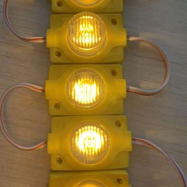 Led modul 1 mata dc 12v Kuning