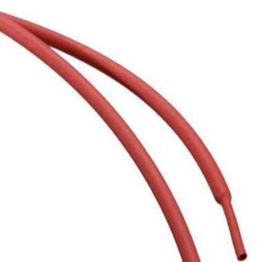 Kabel Bakar Heat Shrinkable Tubing 25mm Merah