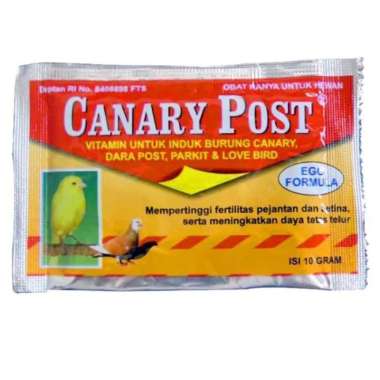 CANARY POST Vitamin indukan burung untuk burung ternak