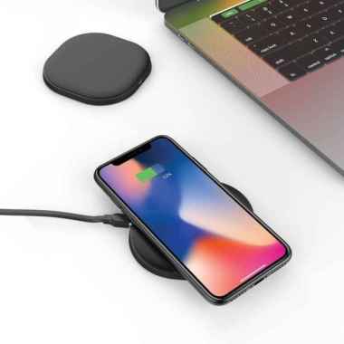 Micropack WCP-10 Fast Charge Wireless Charging HITAM POLOS