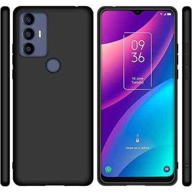 Solid TPU Case Sharp Aquos V6 - V6 Plus - Casing Black original