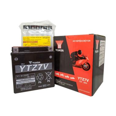 Yuasa YTZ7-V 12V 6Ah Aki Motor