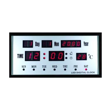 Esa Smart LED Digital Jam Dinding - Hitam