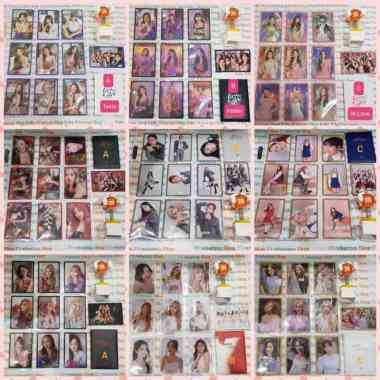 Twice Photocard PC Benefit ALL ERA - Taste Of Love, Eyes Wide Open,Etc TasteofLove-C