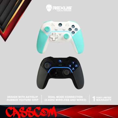 rexus gamepad daxa asteria ax1 wireless Hitam