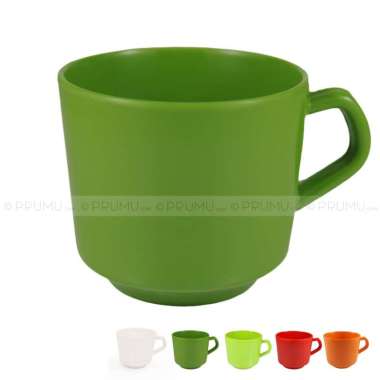 Cangkir Kecil Melamin | Cangkir Melamine | Gelas Melamin - Unica Hijau