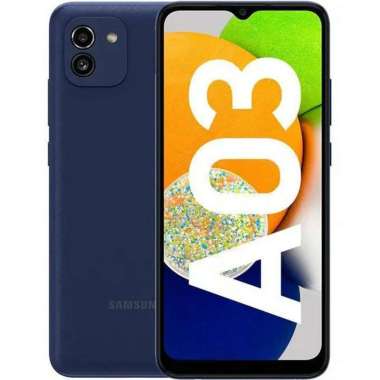 Samsung A03 Ram 4 Rom 128GB Blue