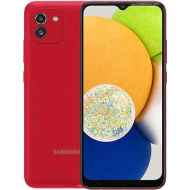 Samsung A03 Ram 4 Rom 128GB Merah