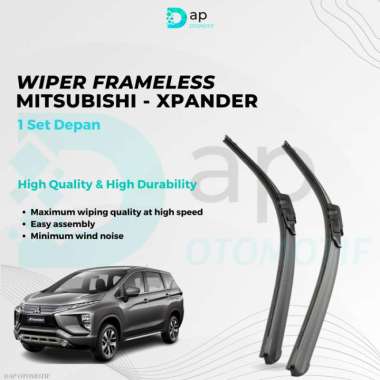 Wiper Mitsubishi Xpander Frameless 1 Set Depan (2 Pcs)