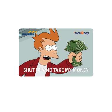 Kartu EMONEY MANDIRI The Simpsons And Money Kartun Anime Kartu Etoll e toll E Money E-money Winlycol