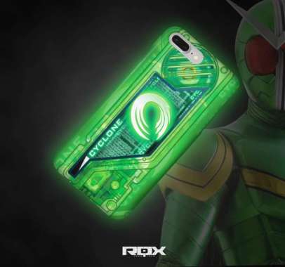 Cyclone Gaia Memory Kamen Rider W Double Tokusatsu Smartphone Case Hardcase