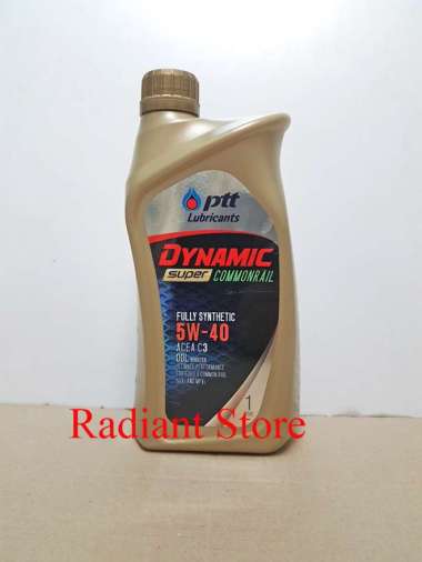 PTT Lubricants Dynamic Super Commonrail SAE 5W40 Oli Mesin Diesel [1L]