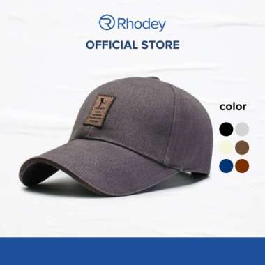 Rhodey EDIKO Topi Baseball Golf Logo Ediko Sport Fashion Semua Ukuran Grey