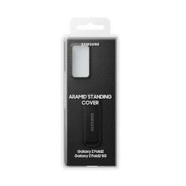 Case Samsung Galaxy Fold 2 Fold2 Original Aramid Standing Cover - BLACK -