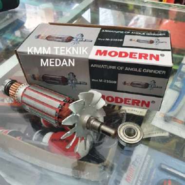 MODERN ARMATURE M-2350 UNTUK GERINDA TANGAN MODERN M 2350 ANGKER SPUL