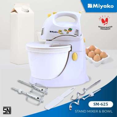Miyako SM 625 Stand Mixer 3.5L Putih