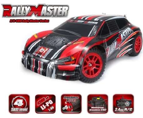 RC Car Rally Remo 8085 1/8 Rally Master Racer Brushless RC 4WD RTR