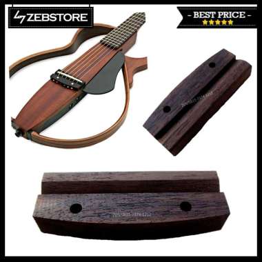 Bridge Gitar Yamaha Silent Ebony 6 Strings Ebony