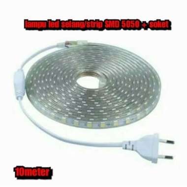Led Strep/Led Selang/Led Panjang/Plafon Panjang 10 Meter + Driver Merah