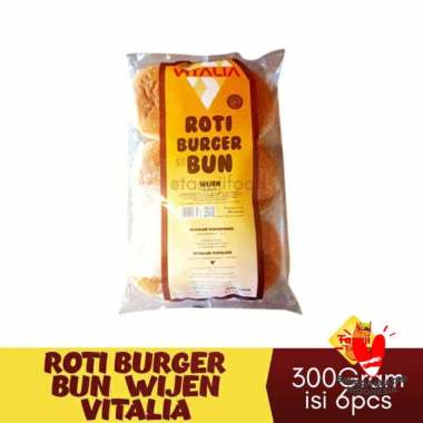 Roti Burger Bun Wijen Vitalia