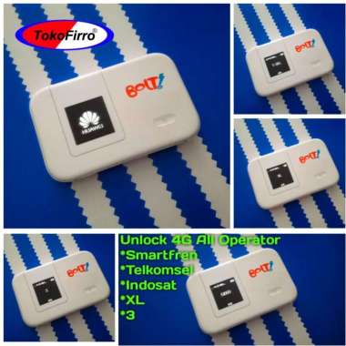 Modem Wifi 4G Bolt e5372 Unlock All Operator putih