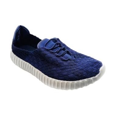 Lulia VS35 Sepatu Rajut Pria - Navy