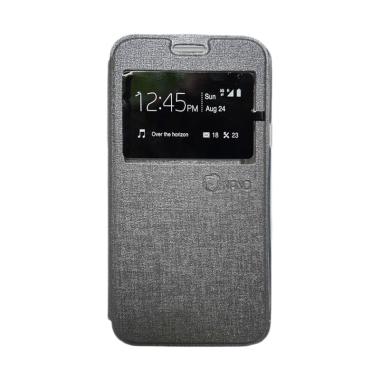 Nano Flip Cover Casing for Lenovo K4 Note - Abu-abu Nano Flip Cover Casing for Lenovo K4 Note - Abu-abu