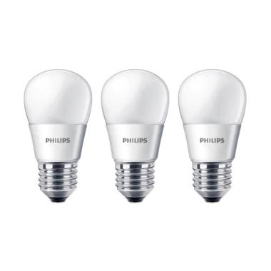 PHILIPS/Philip Bohlam Lampu LED - P ... att / 3W / 3Watt - 3 pcs]