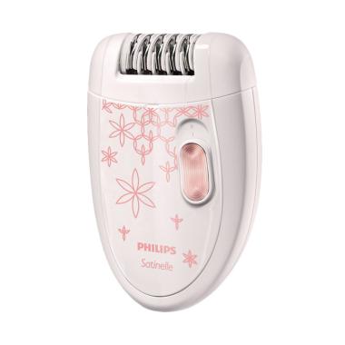 Philips HP 6420 Satinelle Epilator Red/Soft Pink