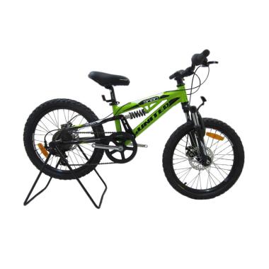 United TMS 3080 Sepeda MTB - Hijau Hitam [20 Inch]