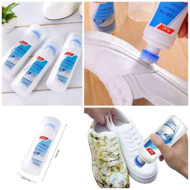 cairan pemutih pembersih sepatu cleaner shoes whitening plac 15 merk plac
